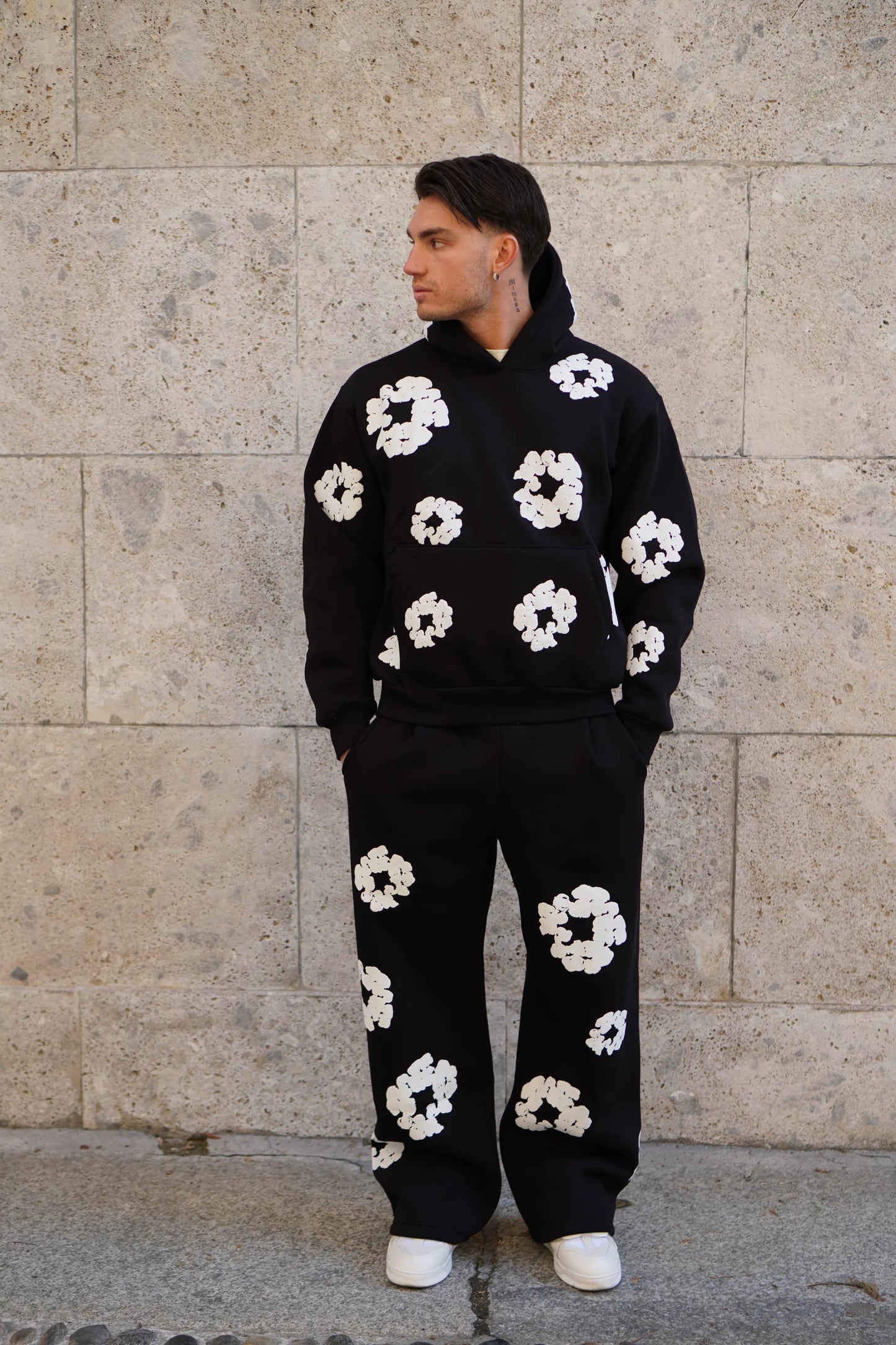 Urbanfleece™ Ensemble Jogging à fleurs